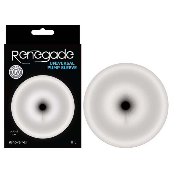 Renegade Universal Pump Sleeve Clear – Soft TPE 2.5 Inch Penis Pump Sleeve > Pumps > Pump Accessories - Tophatter Daily Deals