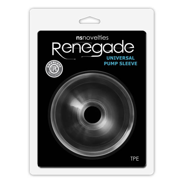 Renegade Universal Pump Sleeve Clear – Soft 2.5 Inch Penis Pump Sleeve > Pumps > Pump Accessories - Tophatter Daily Deals