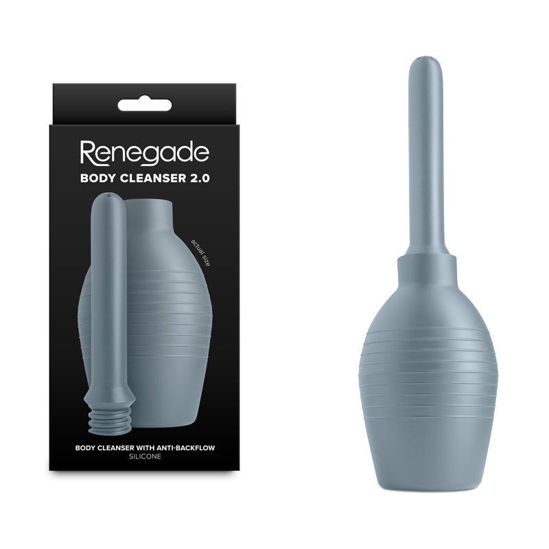 Renegade Body Cleanser 2.0 – Unisex Silicone Intimate Hygiene Device > Essentials > Douches - Tophatter Daily Deals