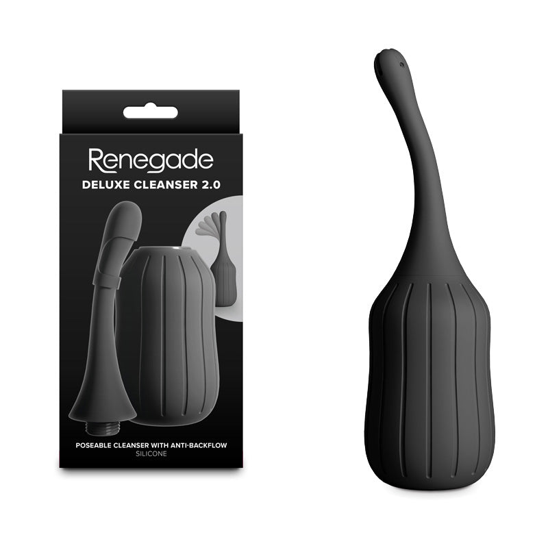 Renegade Deluxe Cleanser 2.0 – Unisex Silicone Douche > Essentials > Douches - Tophatter Daily Deals