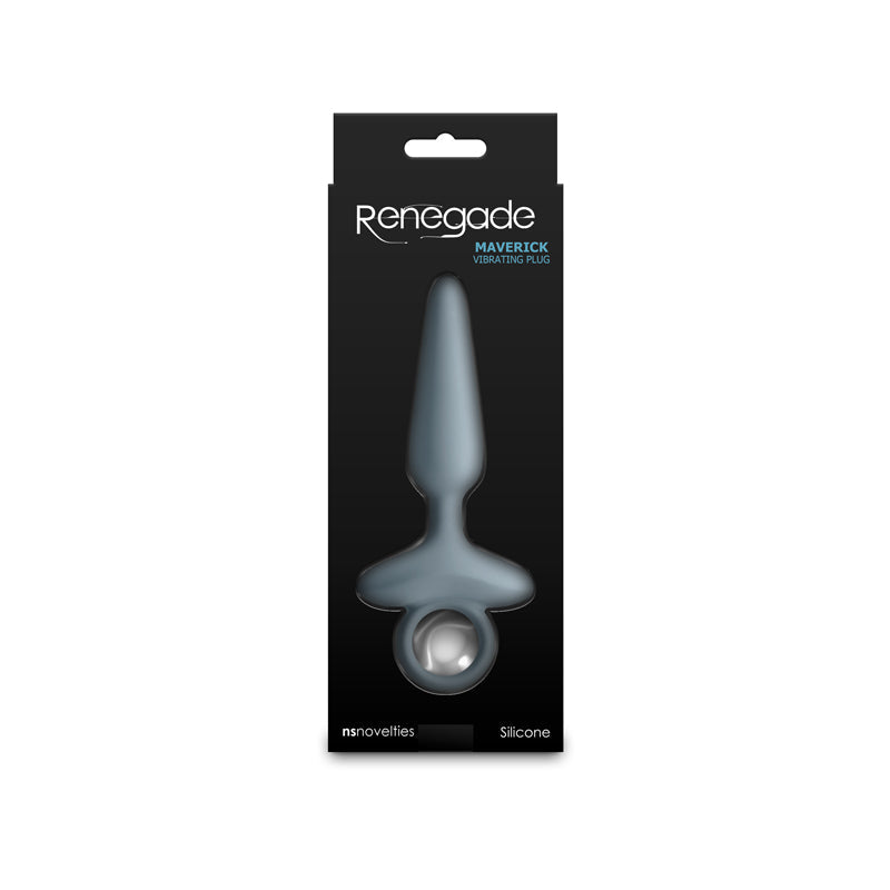 Renegade Maverick Grey 15 Cm Vibrating Butt Plug > Anal Range > Vibrating Butt Plugs - Tophatter Daily Deals