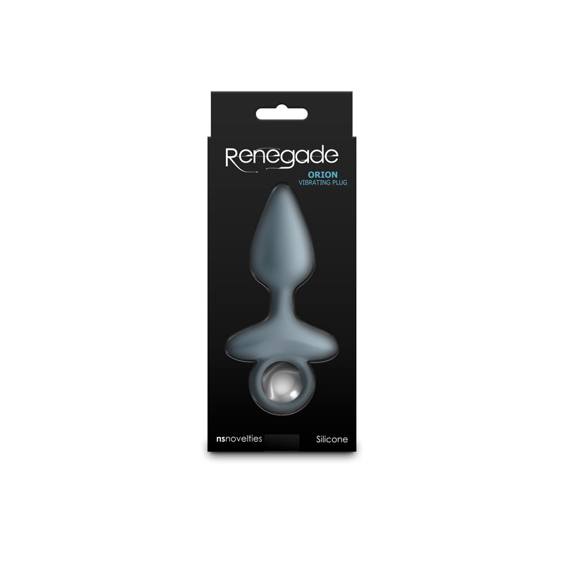 Renegade Orion Grey 13 cm Vibrating Butt Plug > Anal Range > Vibrating Butt Plugs - Tophatter Daily Deals