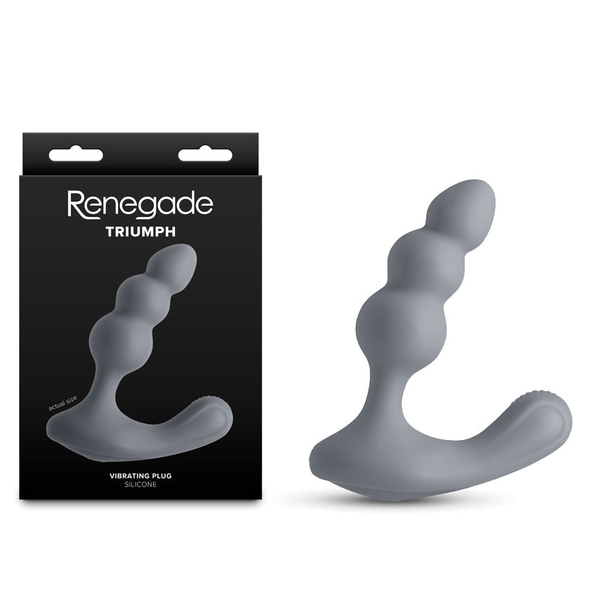 Renegade Triumph – USB Rechargeable Waterproof 13.1 cm Prostate Massager > Anal Range > Prostate Plugs - Tophatter Daily Deals