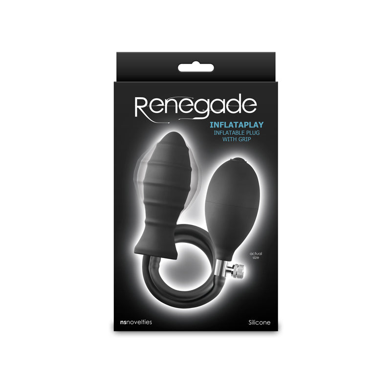 Renegade InflataPlay – Waterproof 10.5 cm Inflatable Butt Plug > Anal Range > Tunnel and Stretchers - Tophatter Daily Deals