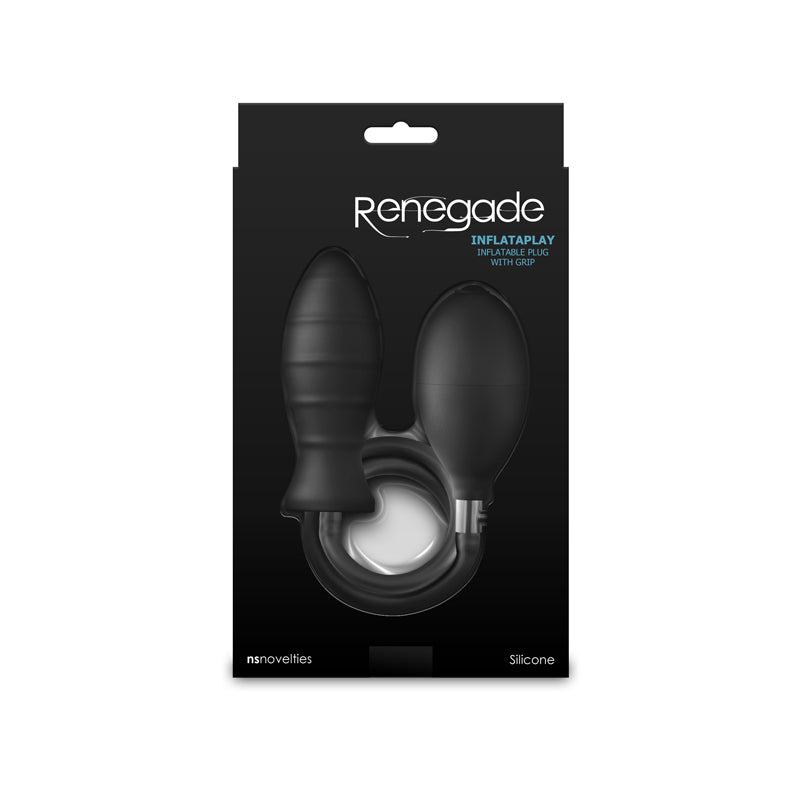 Renegade InflataPlay – Waterproof 10.5 cm Inflatable Butt Plug > Anal Range > Tunnel and Stretchers - Tophatter Daily Deals