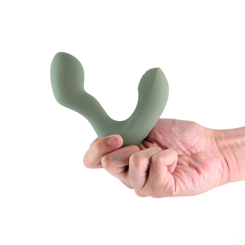Renegade Outlaw (Sage) – Rechargeable 12 cm Waterproof Prostate Massager > Anal Range > Prostate Plugs - Tophatter Daily Deals