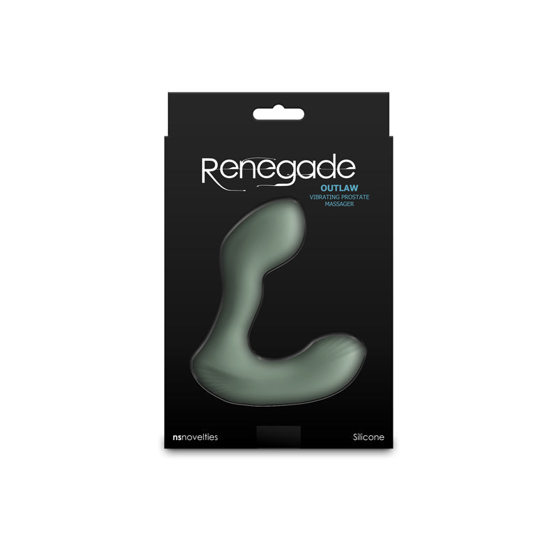Renegade Outlaw (Sage) – Rechargeable 12 cm Waterproof Prostate Massager > Anal Range > Prostate Plugs - Tophatter Daily Deals