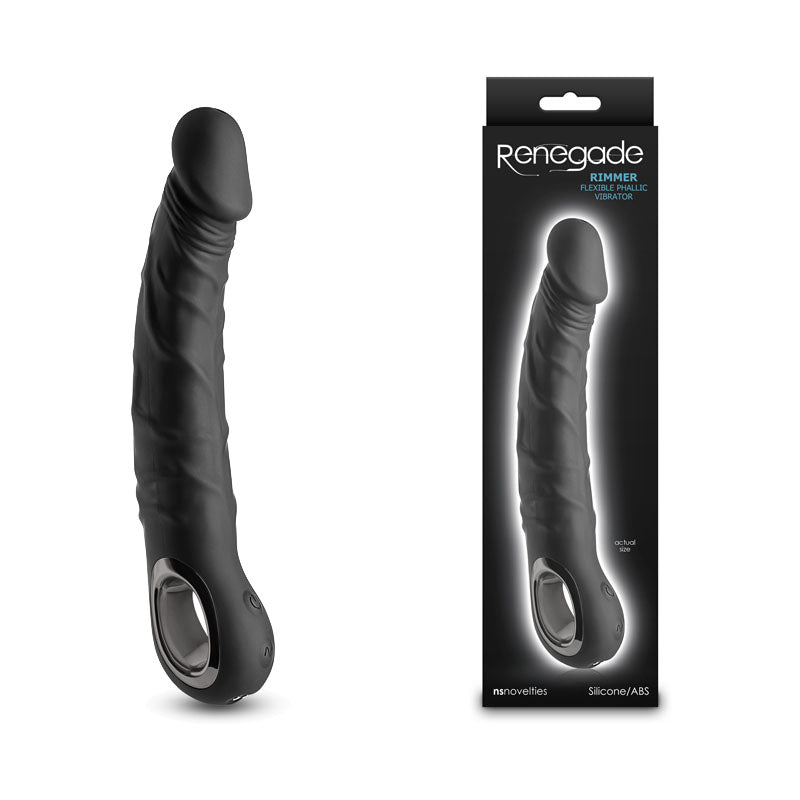 Renegade Rimmer – Waterproof USB Rechargeable 22cm Vibrator > Vibrators > Realistic Vibrators - Tophatter Daily Deals
