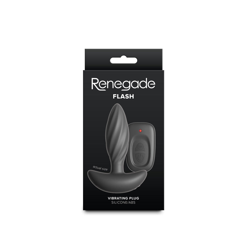 Renegade Flash – USB Rechargeable Wireless Remote-Controlled Vibrating Butt Plug > Anal Range > Vibrating Butt Plugs - Tophatter Daily Deals