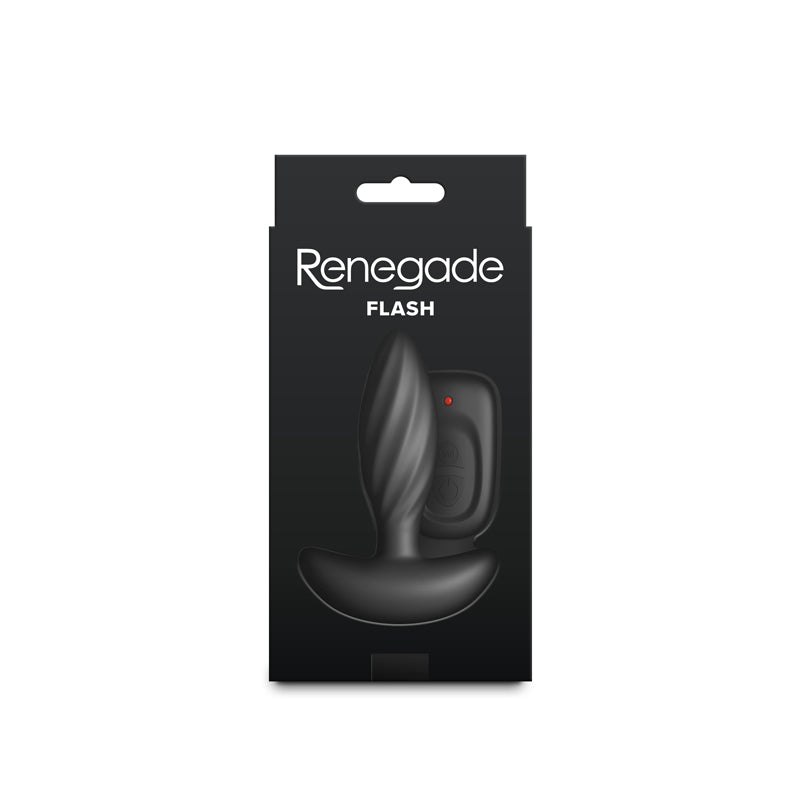 Renegade Flash – USB Rechargeable Wireless Remote-Controlled Vibrating Butt Plug > Anal Range > Vibrating Butt Plugs - Tophatter Daily Deals