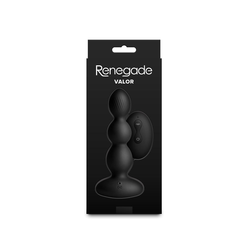 Renegade Valor – USB Rechargeable Wireless Remote Vibrating Anal Beads 13.7 cm > Anal Range > Anal Beads - Tophatter Daily Deals