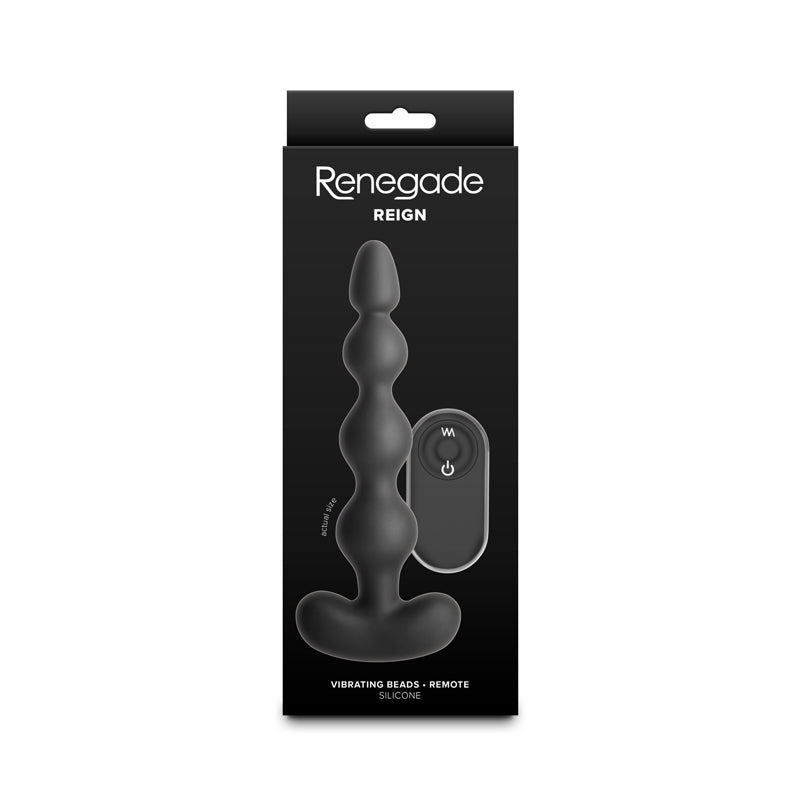 Renegade Reign – Waterproof USB Rechargeable Vibrating Anal Beads with Remote > Anal Range > Anal Beads - Tophatter Daily Deals
