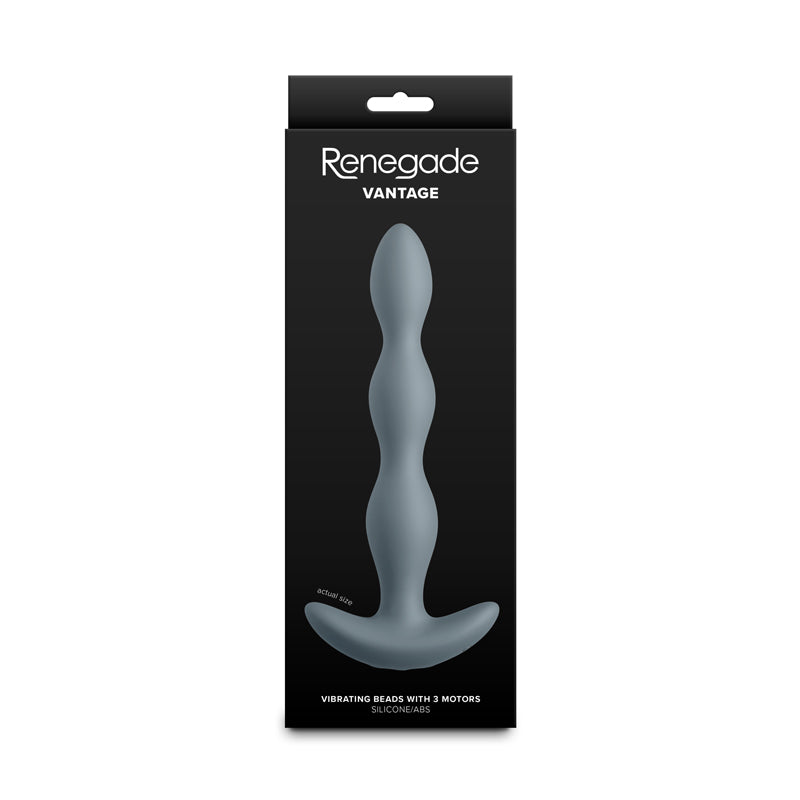 Renegade Vantage – Water-Resistant USB Rechargeable Vibrating Anal Beads 6.5 Inch > Anal Range > Anal Beads - Tophatter Daily Deals