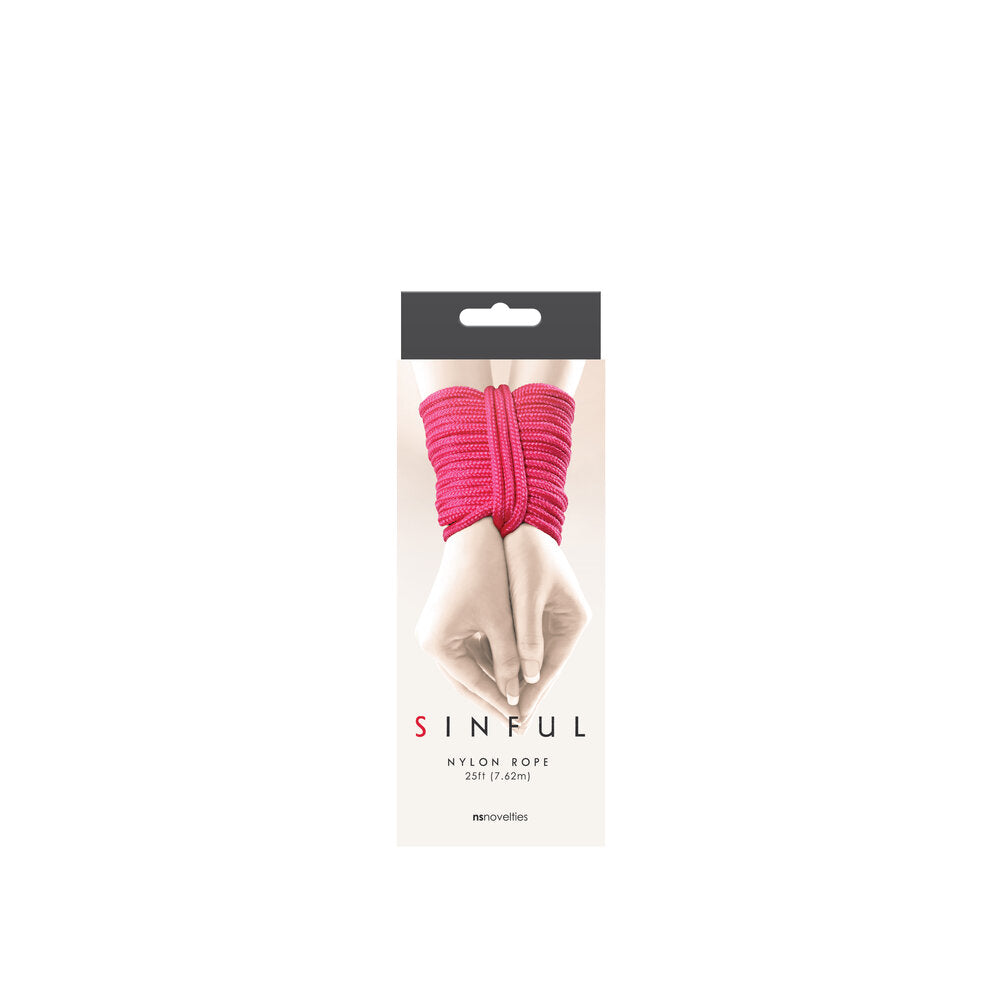 Sinful 25' Nylon Rope Rope - Tophatter Daily Deals