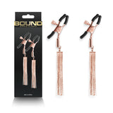 Bound Adjustable Nipple Clamps (Assorted Colors) – Set of 2 Nipple Clamps > Sex Toys > Nipple Clips - Tophatter Daily Deals