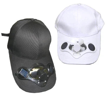 SOLAR POWERED FAN BASEBALL HAT - Tophatter Daily Deals