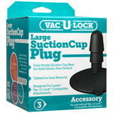 Vac-U-Lock Large Black Suction Cup Plug – Extra-Sturdy Butt Plug > Anal Range > Oversized Anal Toys - Tophatter Daily Deals