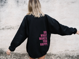 Oversized Relaxed Women's Hoodie - Dropped Shoulder Cotton Black - Tophatter Daily Deals