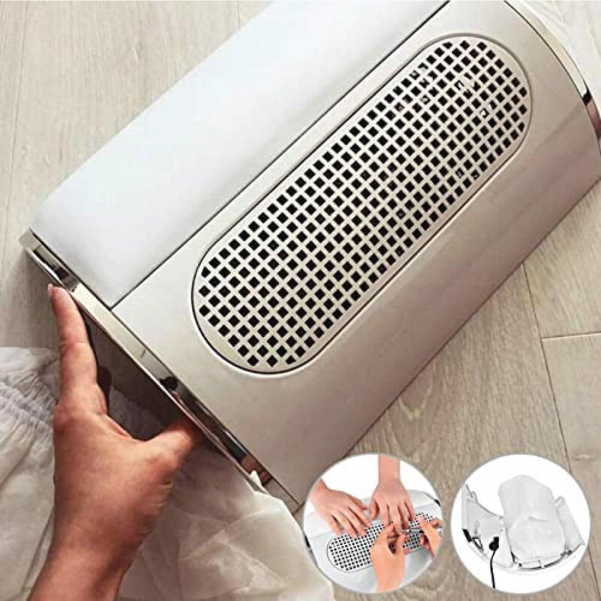 Dust Screen Plate for Nail Dust Collector - Filter Dust Screen Plate for Nail Dust Collector Manicure Vacuum Cleaner Personal Care - Tophatter Daily Deals