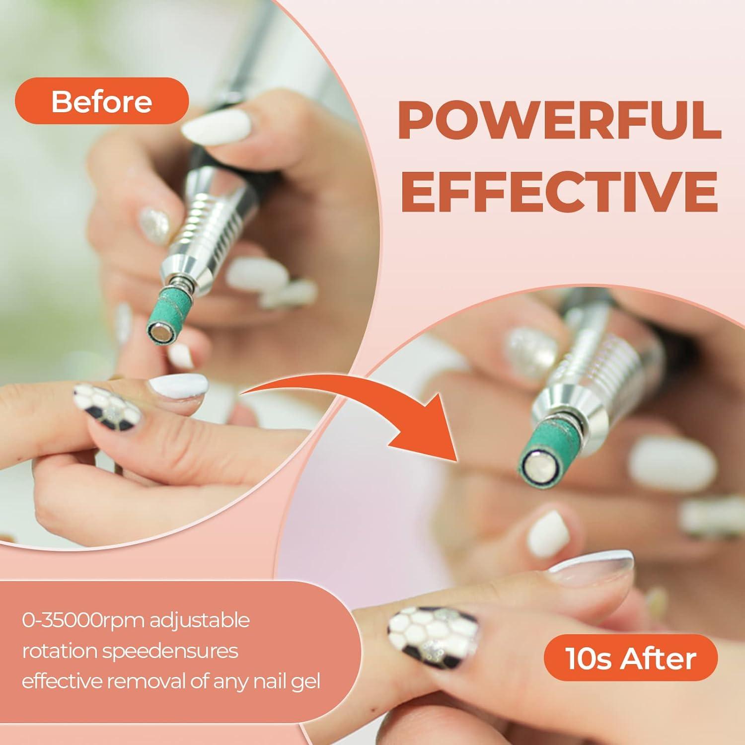 Drill Machine for Nails - Nail Drill Machine Professional Manicure Set Electric Nail Files Health & Beauty - Tophatter Daily Deals