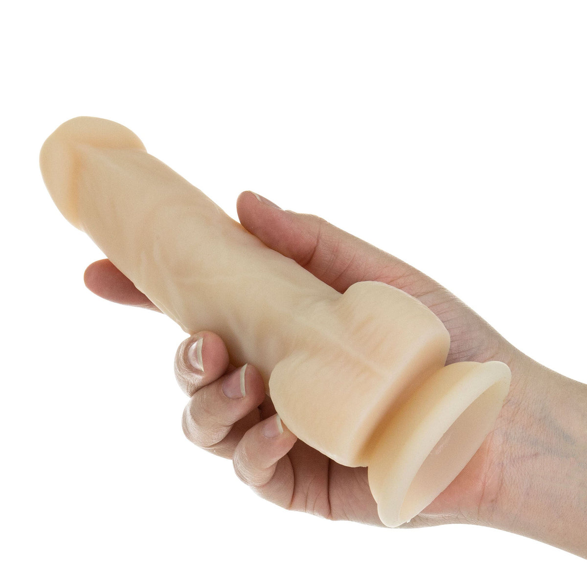Naked Addiction 7 Inch Rotating and Vibrating Dong – Luxury Rotating and Vibrating Dong > Dildos > Strap On Dildos - Tophatter Daily Deals