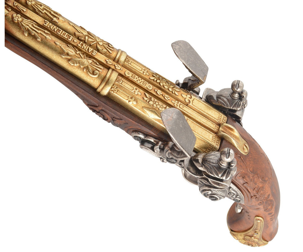 Napoleon Flintlock Double Cannon - France 1806 Replica Cannon - Tophatter Daily Deals