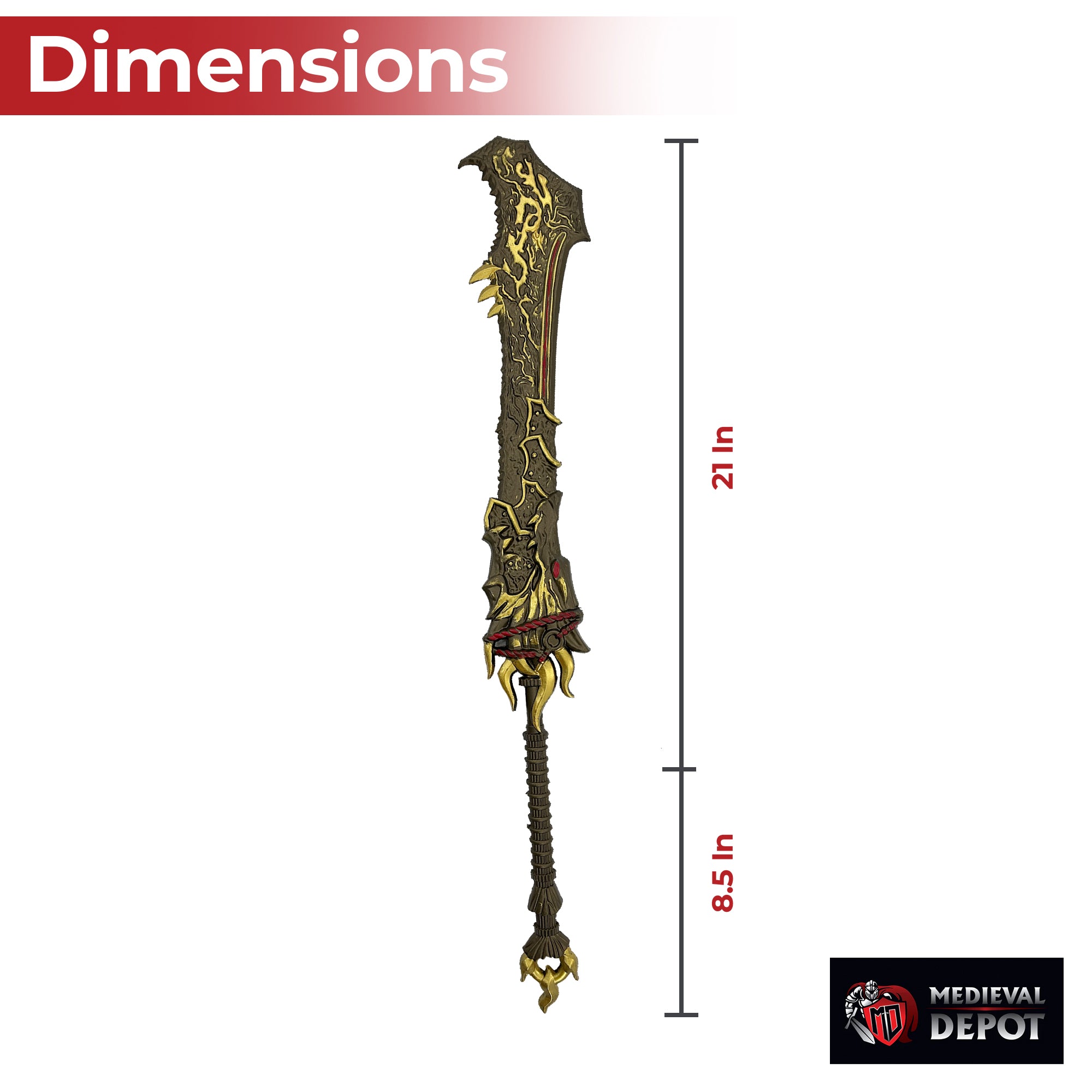 Naraka Bladepoint Foam Sword The Legend Naraka Blade Gold Edition Foam Products - Tophatter Daily Deals