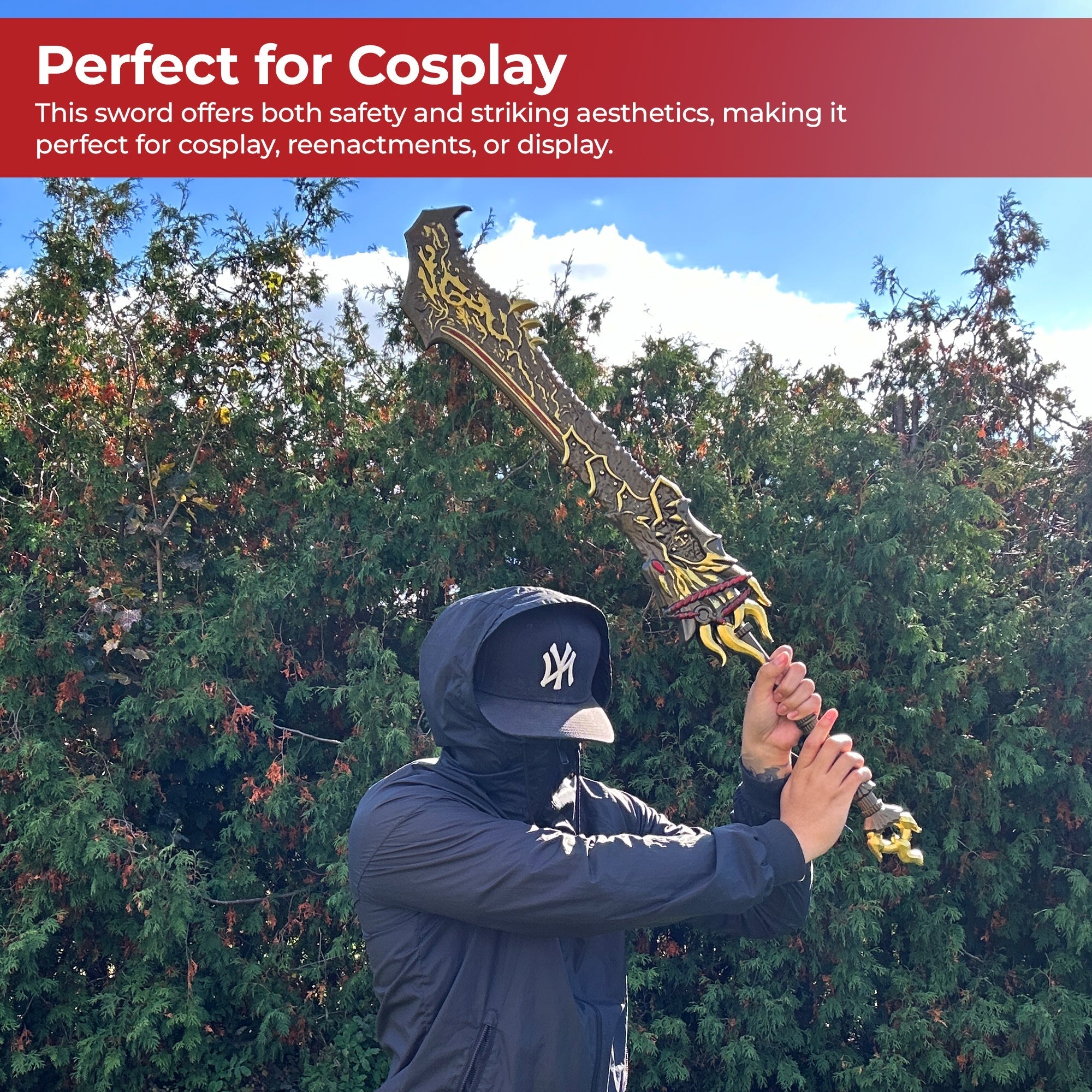Naraka Bladepoint Foam Sword The Legend Naraka Blade Gold Edition Foam Products - Tophatter Daily Deals