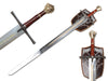 Chronicles Of Narnia Prince Sword Replica With Wall Plaque - TOPHATTER'S ARMORY DEALS Collectible Weapons - Tophatter Daily Deals