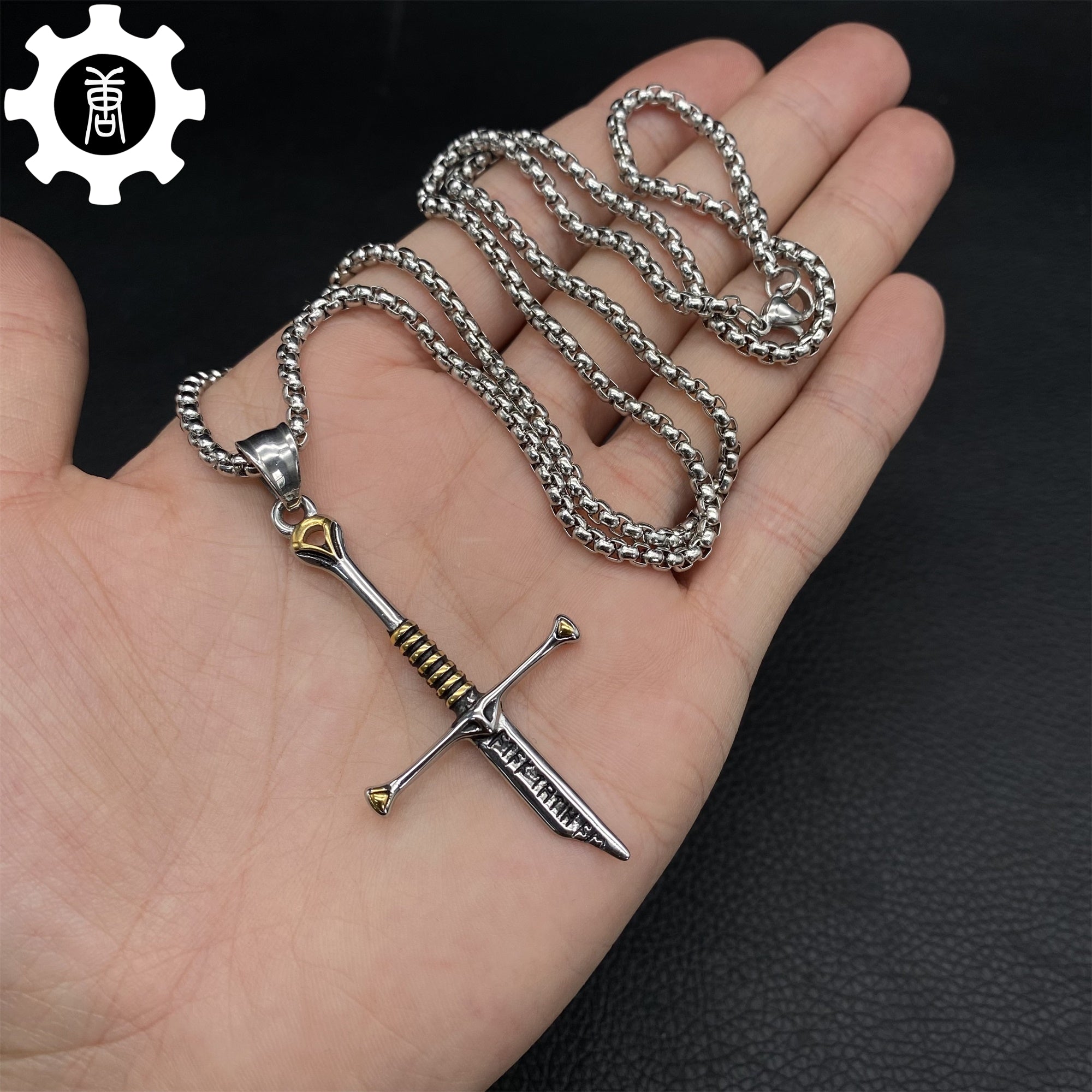 Narsil Holy Sword Pendant Necklace - Tophatter Daily Deals