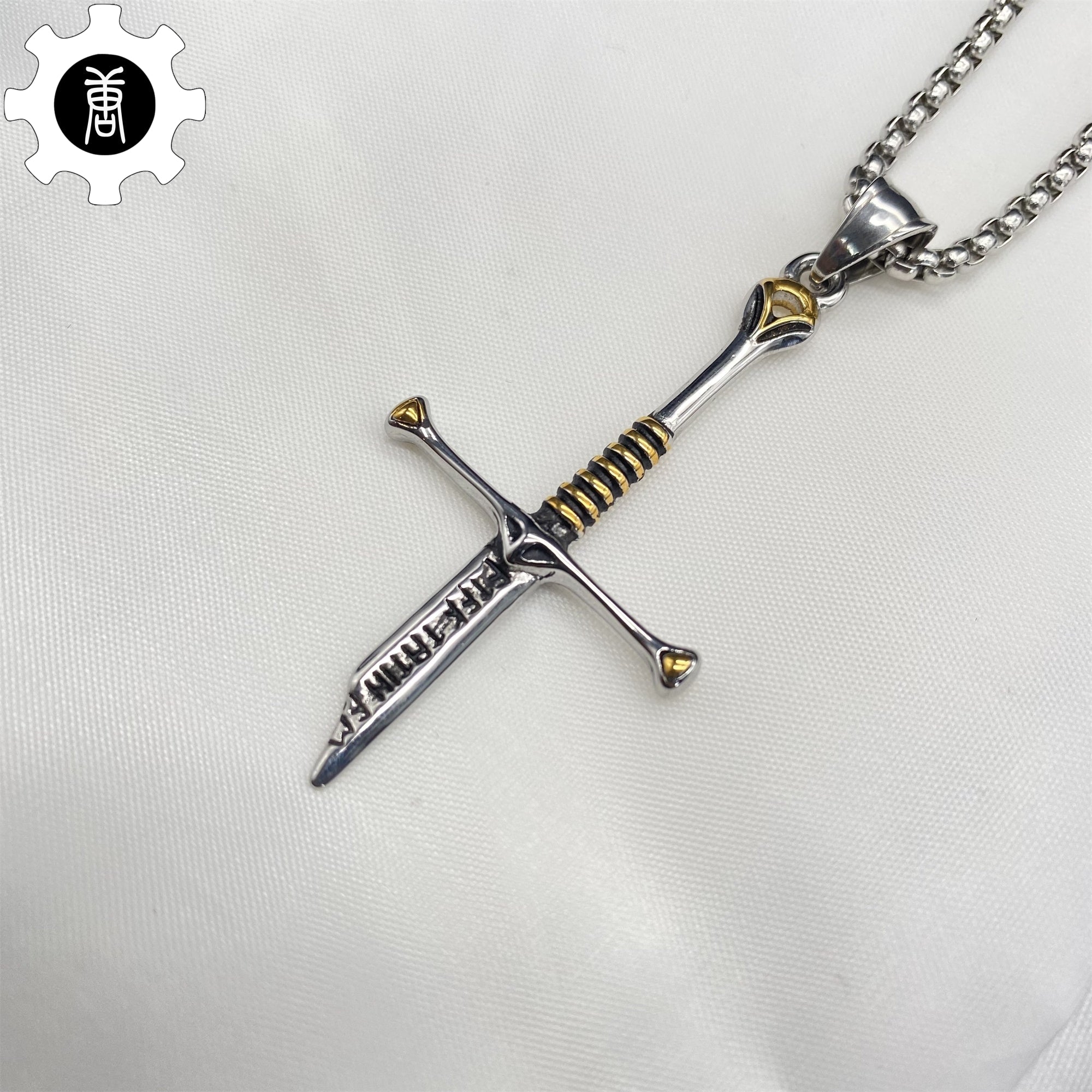 Narsil Holy Sword Pendant Necklace - Tophatter Daily Deals