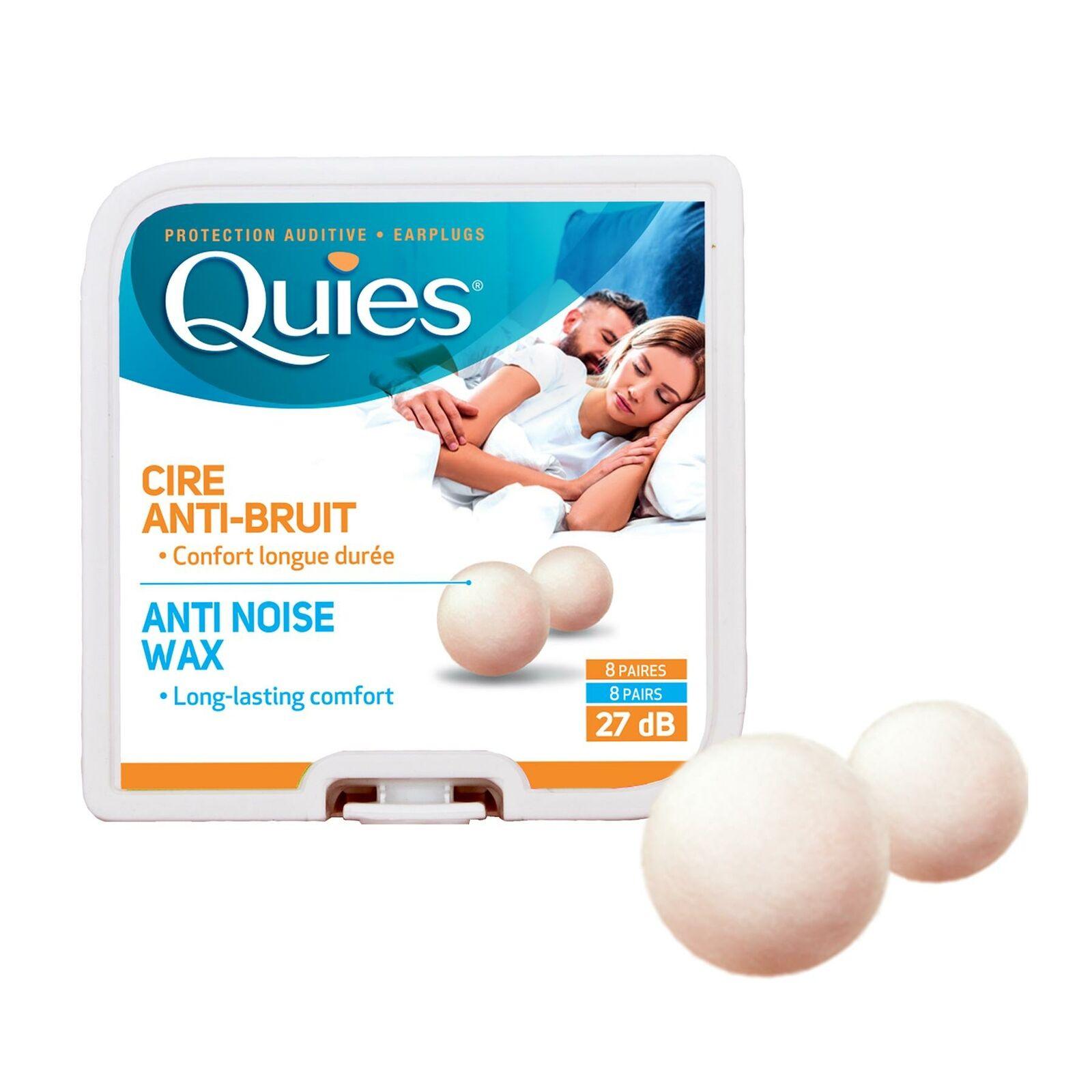 Waxed Ear Plugs - Pure Natural Wax Ear Plugs Protection 8 Pairs Noise Reduction Personal Care - Tophatter Daily Deals