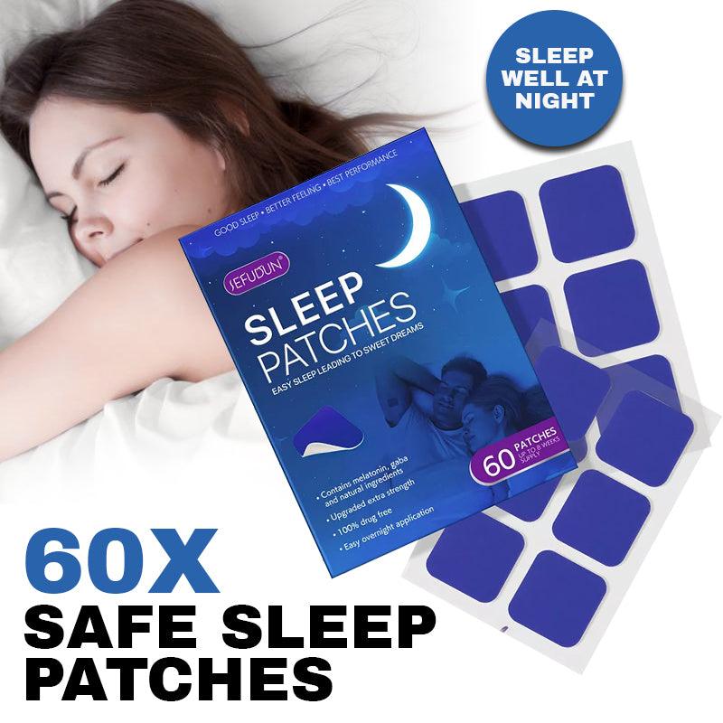 Natural Sleep Patches - 60x Safe Sleep Patches Natural Sleeping Improve Aid Patch Care Adults Rest Health & Beauty - Tophatter Daily Deals