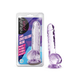 Naturally Yours 8 Inch Crystaline Dildo Amethyst > Dildos > Realistic Dildos - Tophatter Daily Deals