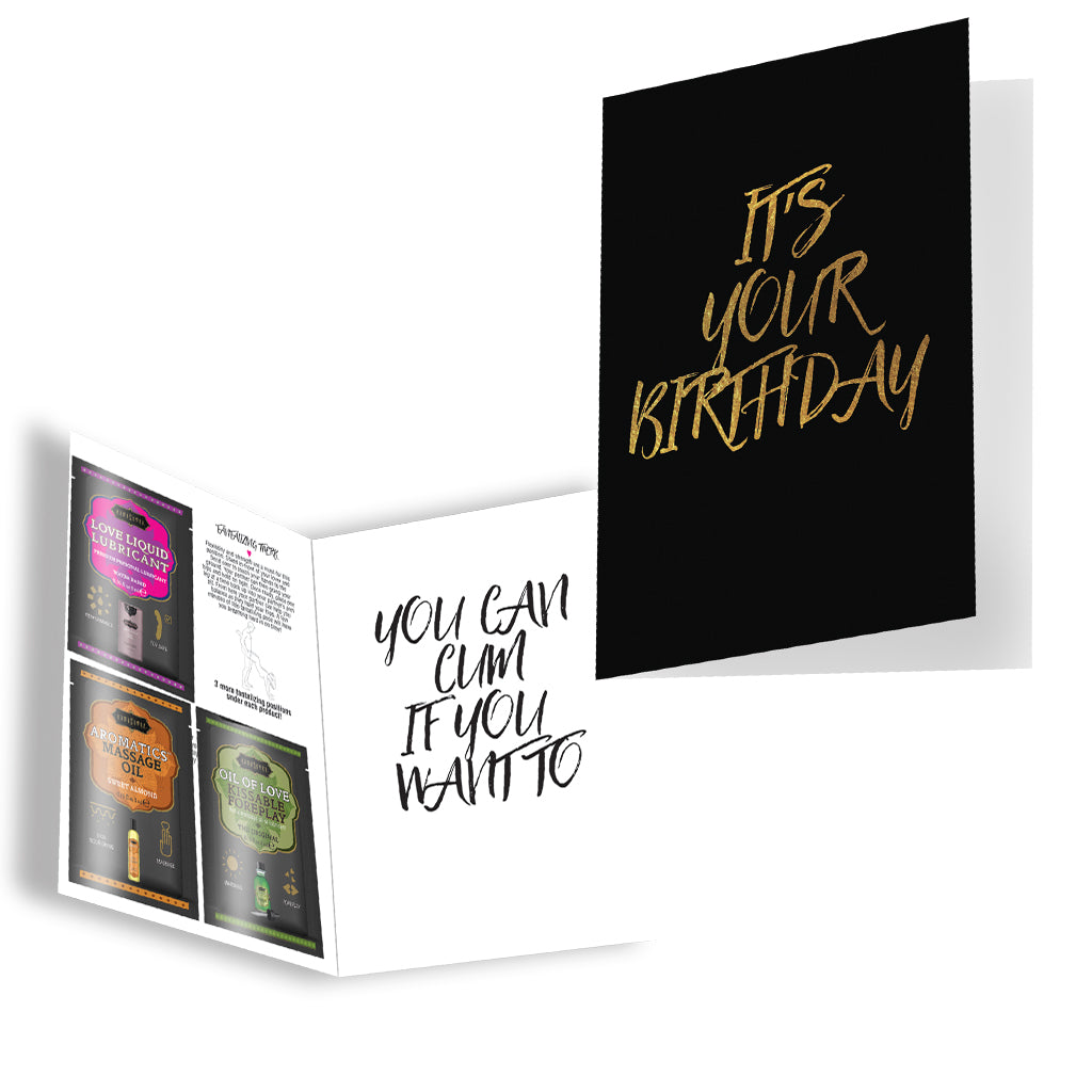 It's Your Birthday...You Can Cum If You Want To! Greeting Card - Tophatter Daily Deals