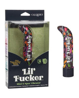 Naughty Bits Lil' Fucker Mini G-Spot Vibrator 4.25 Inch Waterproof with Floral Design > Vibrators > Mini Vibrators - Tophatter Daily Deals
