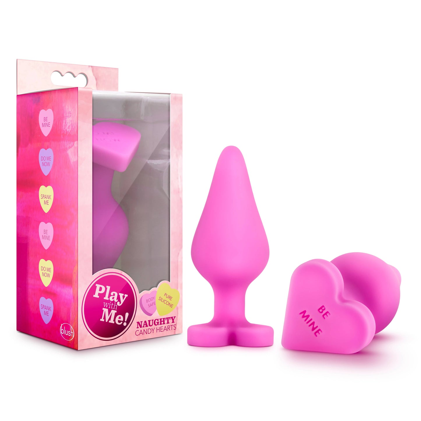 Naughty Candy Heart Be Mine Silicone Anal Plug Gift > Anal Range > Butt Plugs - Tophatter Daily Deals