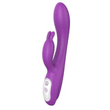 Naughty Heating Rabbit Vibrator Purple 8 Inches Long > Vibrators > Ladies > Rabbit Multi - Tophatter Daily Deals
