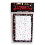 Naughty Stick Figure Notepad Novelty Notepad 100 Pages > Novelties > Gag Gifts - Tophatter Daily Deals