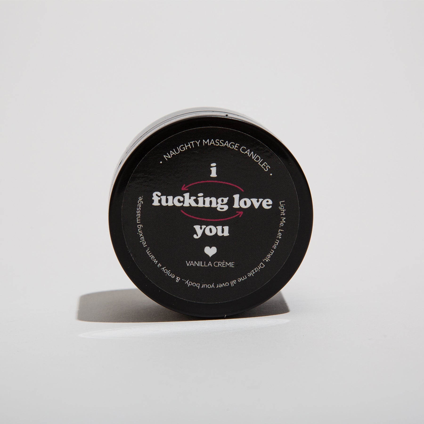 I F*cking Love You - Naughty Mini Massage Candle Massage Candle - Tophatter Daily Deals