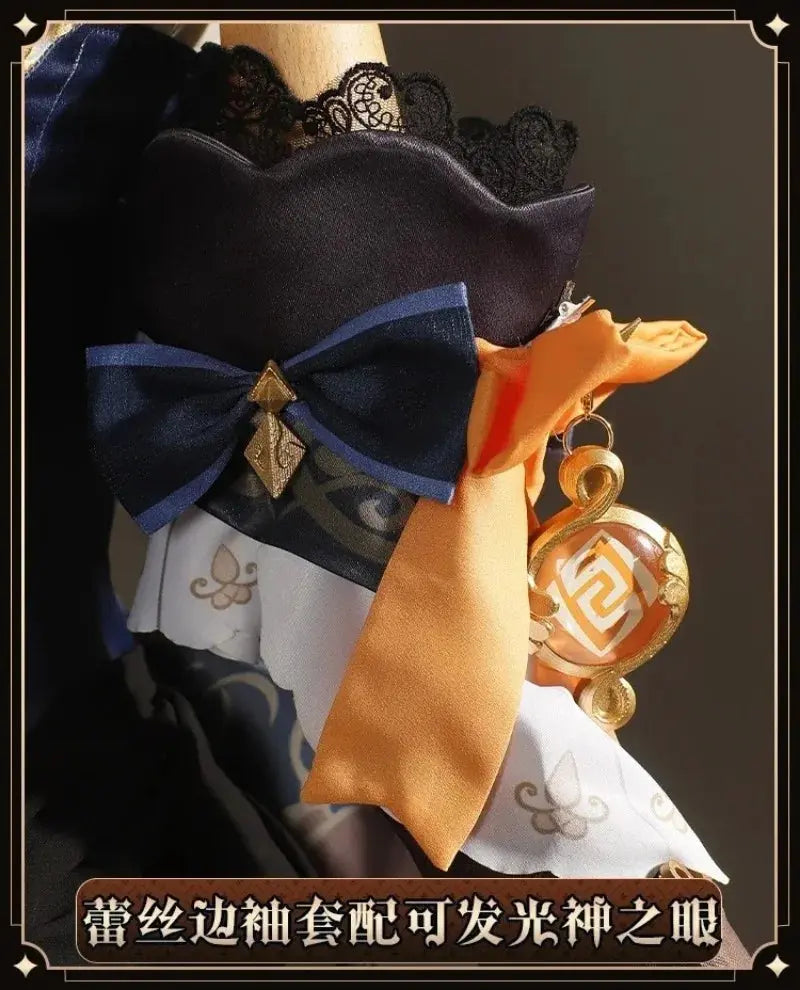 Navia Genshin Impact Cosplay Costume Wig Dress Uniform Fontaine Spina Di Rosula Hat Clorinde Halloween Costumes for Women - Tophatter Daily Deals