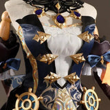 Navia Genshin Impact Cosplay Costume Wig Dress Uniform Fontaine Spina Di Rosula Hat Clorinde Halloween Costumes for Women - Tophatter Daily Deals