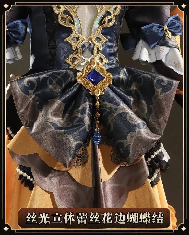 Navia Genshin Impact Cosplay Costume Wig Dress Uniform Fontaine Spina Di Rosula Hat Clorinde Halloween Costumes for Women - Tophatter Daily Deals
