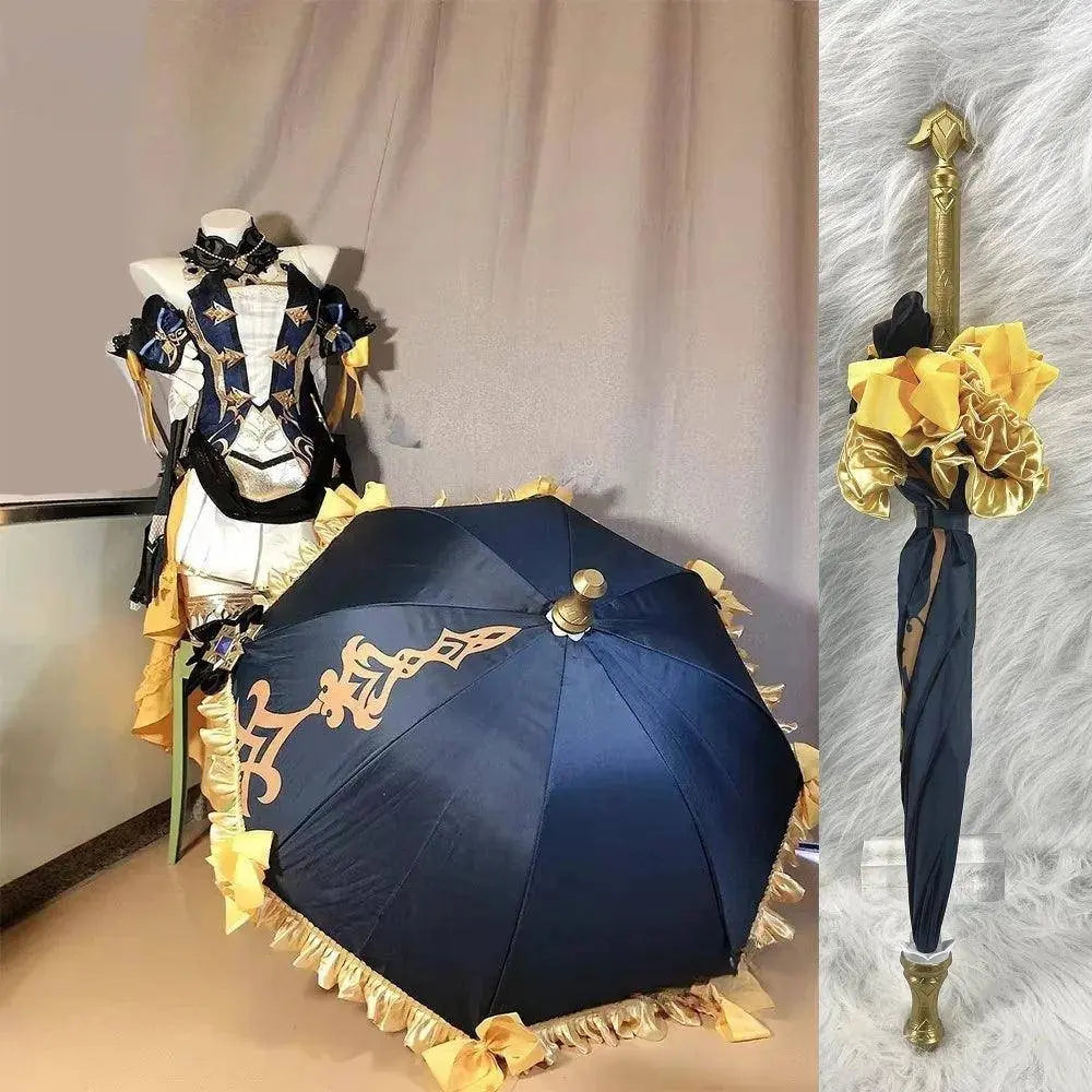 Navia Umbrella Cosplay Props Costume Anime figures Accessory Staff Model Gear Genshin Impact Halloween Glasses - Tophatter Daily Deals