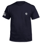 Shield Branded Tee Tee Navy Men's Tops - Tophatter Daily Deals