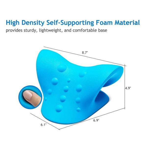 Neck Stretcher - Neck Traction Pillow Original Cloud Shape Neck Stretcher Cervical Pain Relief UK Hot Sale - Tophatter Daily Deals