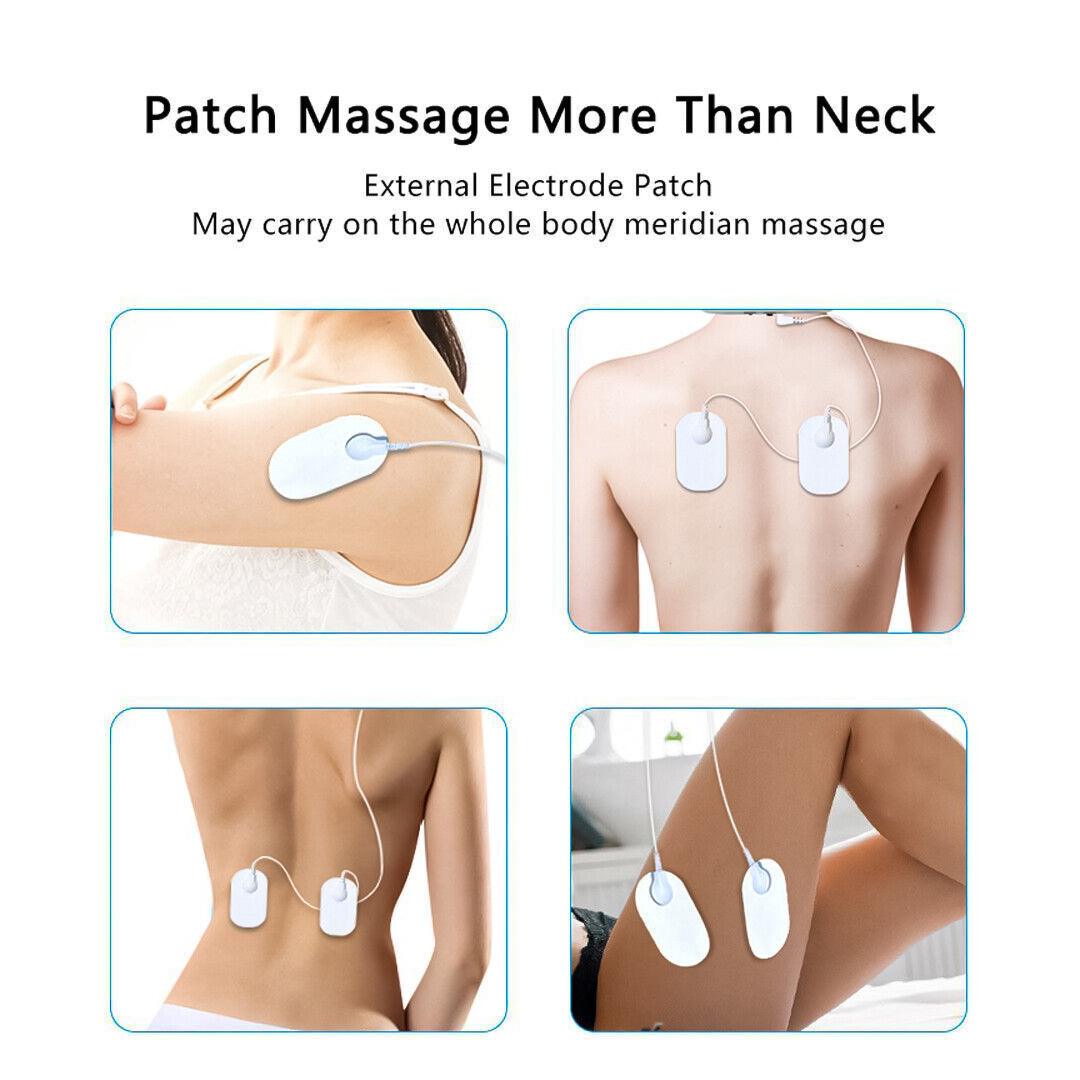 Best Massager for Neck - Cervical Neck Pulse Massager Body Shoulder Muscle Relax Relieve Pain Electric Health Care - Tophatter Daily Deals