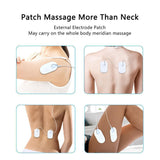 Best Massager for Neck - Cervical Neck Pulse Massager Body Shoulder Muscle Relax Relieve Pain Electric Health Care - Tophatter Daily Deals