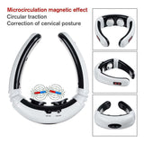 Best Massager for Neck - Cervical Neck Pulse Massager Body Shoulder Muscle Relax Relieve Pain Electric Health Care - Tophatter Daily Deals