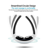 Best Massager for Neck - Cervical Neck Pulse Massager Body Shoulder Muscle Relax Relieve Pain Electric Health Care - Tophatter Daily Deals